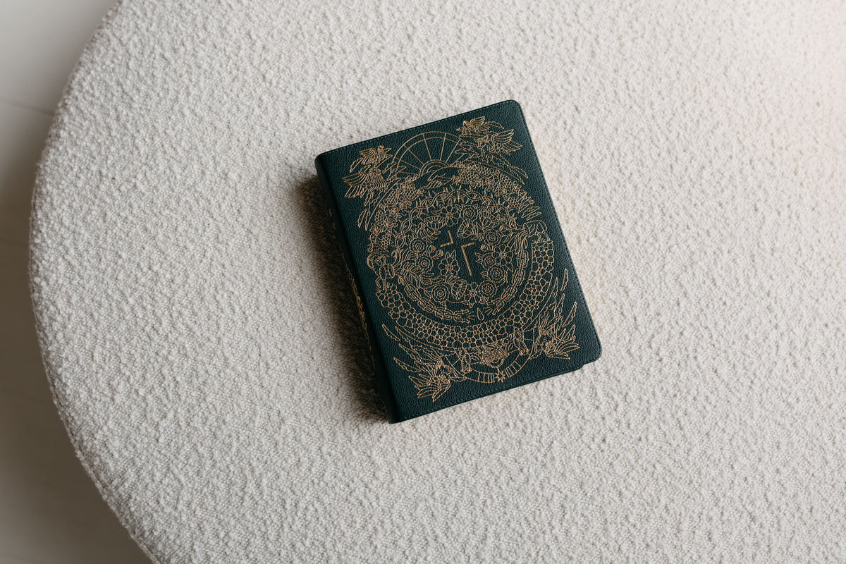 The Jesus Bible NIV Green Genuine Leather Limited Edition (Joshu