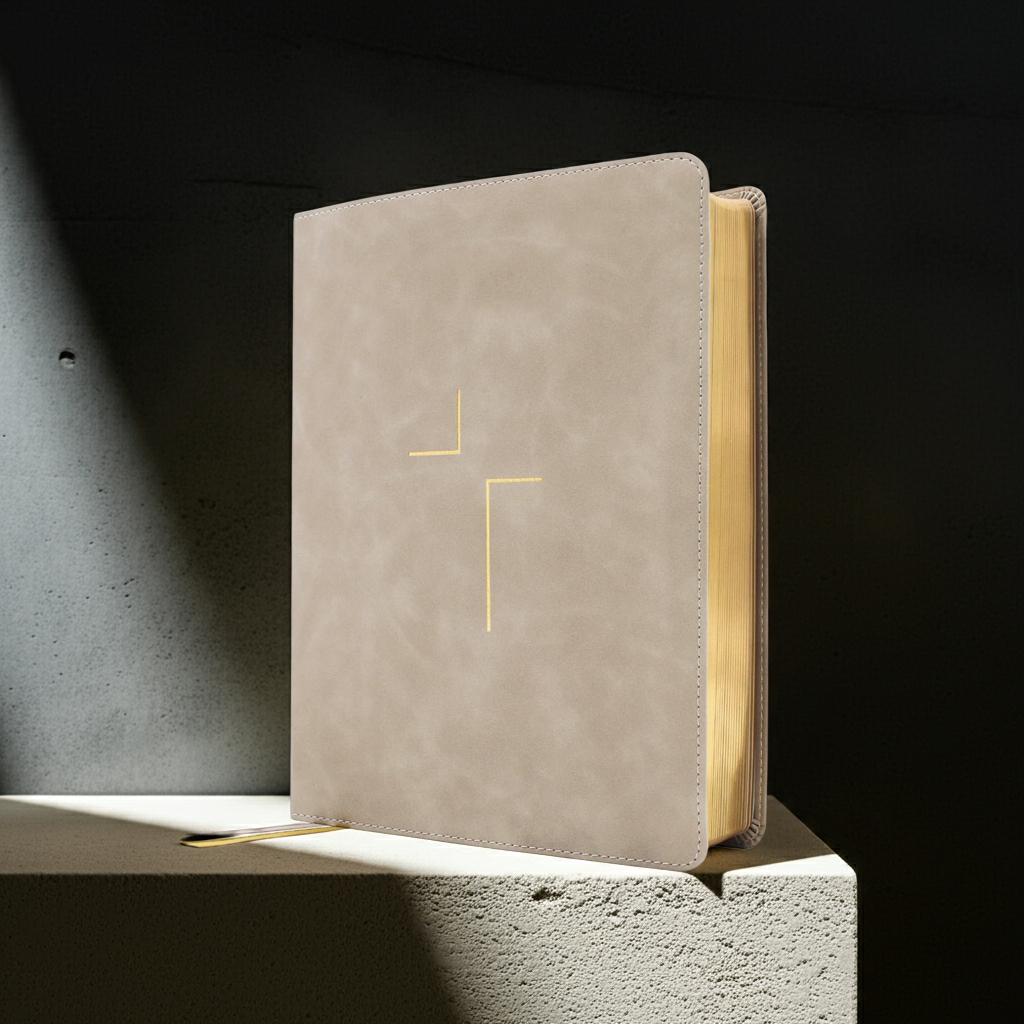 The Jesus Bible - NIV - Stone Leathersoft // Pre-Order