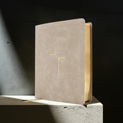The Jesus Bible - NIV - Stone Leathersoft // Pre-Order