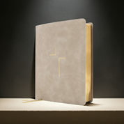 The Jesus Bible - NIV - Stone Leathersoft // Pre-Order