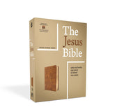The Jesus Bible - ESV - Tan Leathersoft // Pre-Order