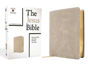 The Jesus Bible - NIV - Stone Leathersoft // Pre-Order
