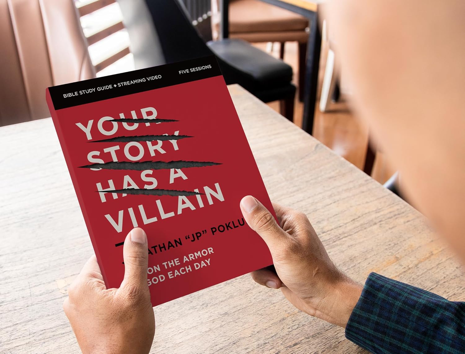 Your Story Has a Villain Bible Study Guide plus Streaming Video // Jonathan Pokluda - passion resources