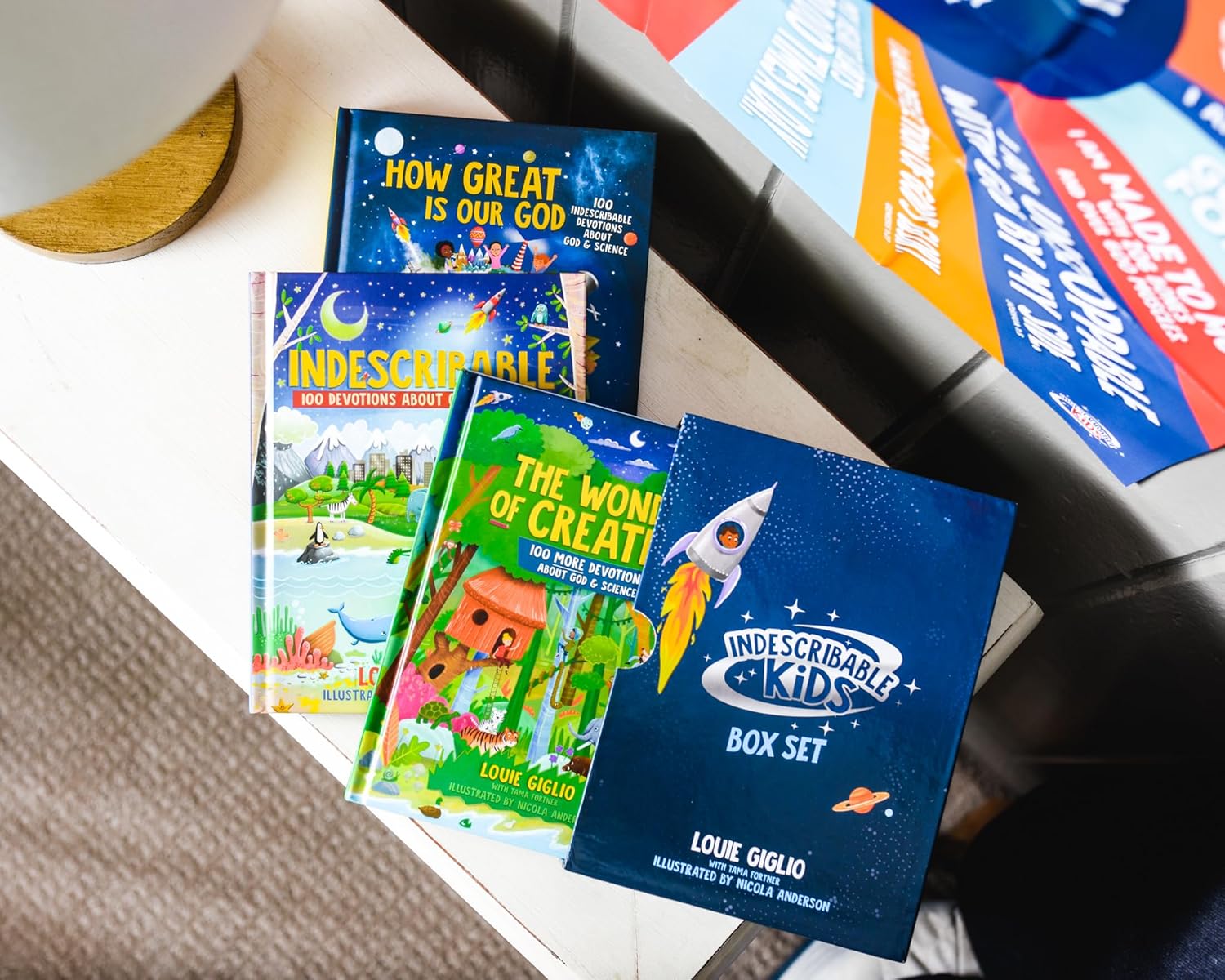 Indescribable Kids Box Set: Includes 3 Devotionals About God and Science! // Louie Giglio // Pre-Order