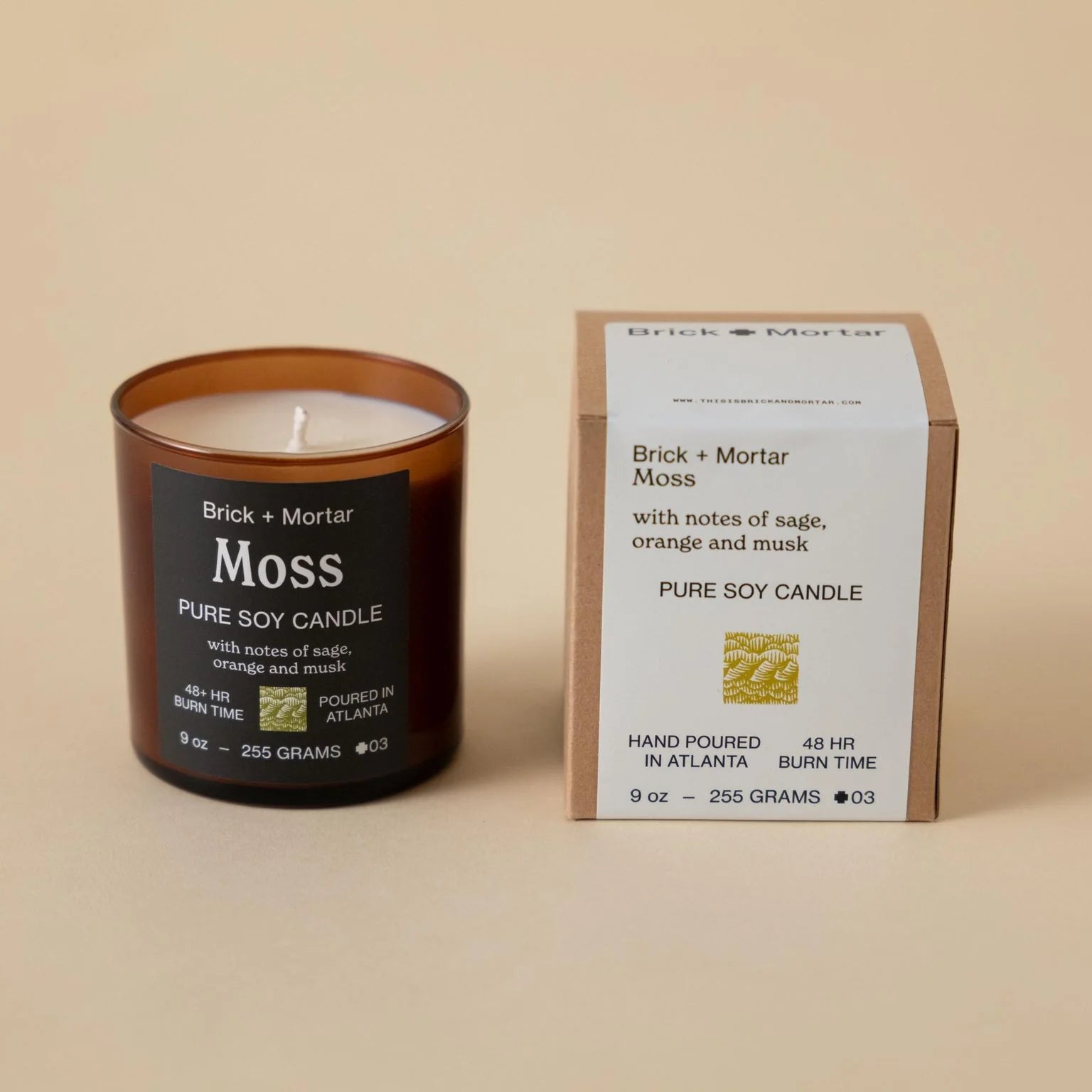 Candle | Moss Scent - passion resources