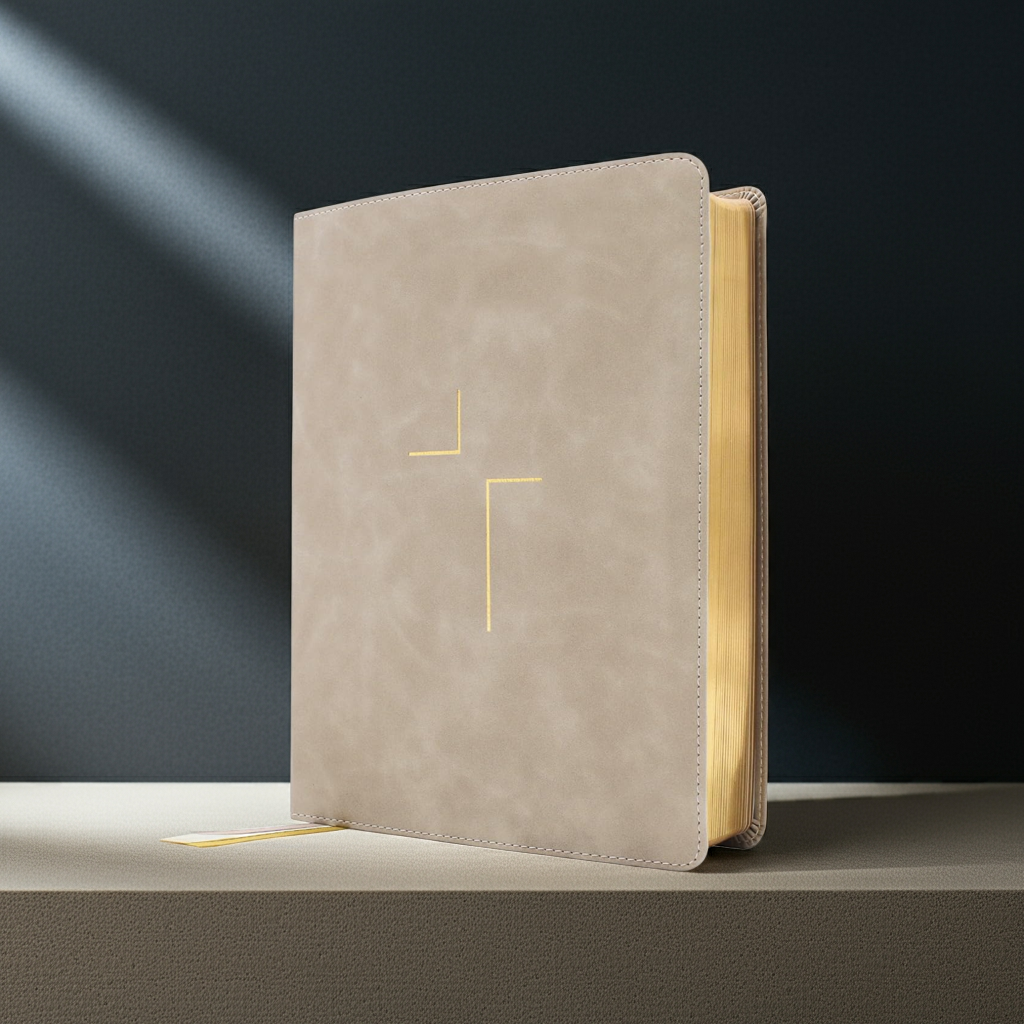 The Jesus Bible - ESV - Stone Leathersoft // Pre-Order