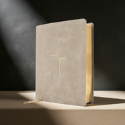 The Jesus Bible - ESV - Stone Leathersoft // Pre-Order