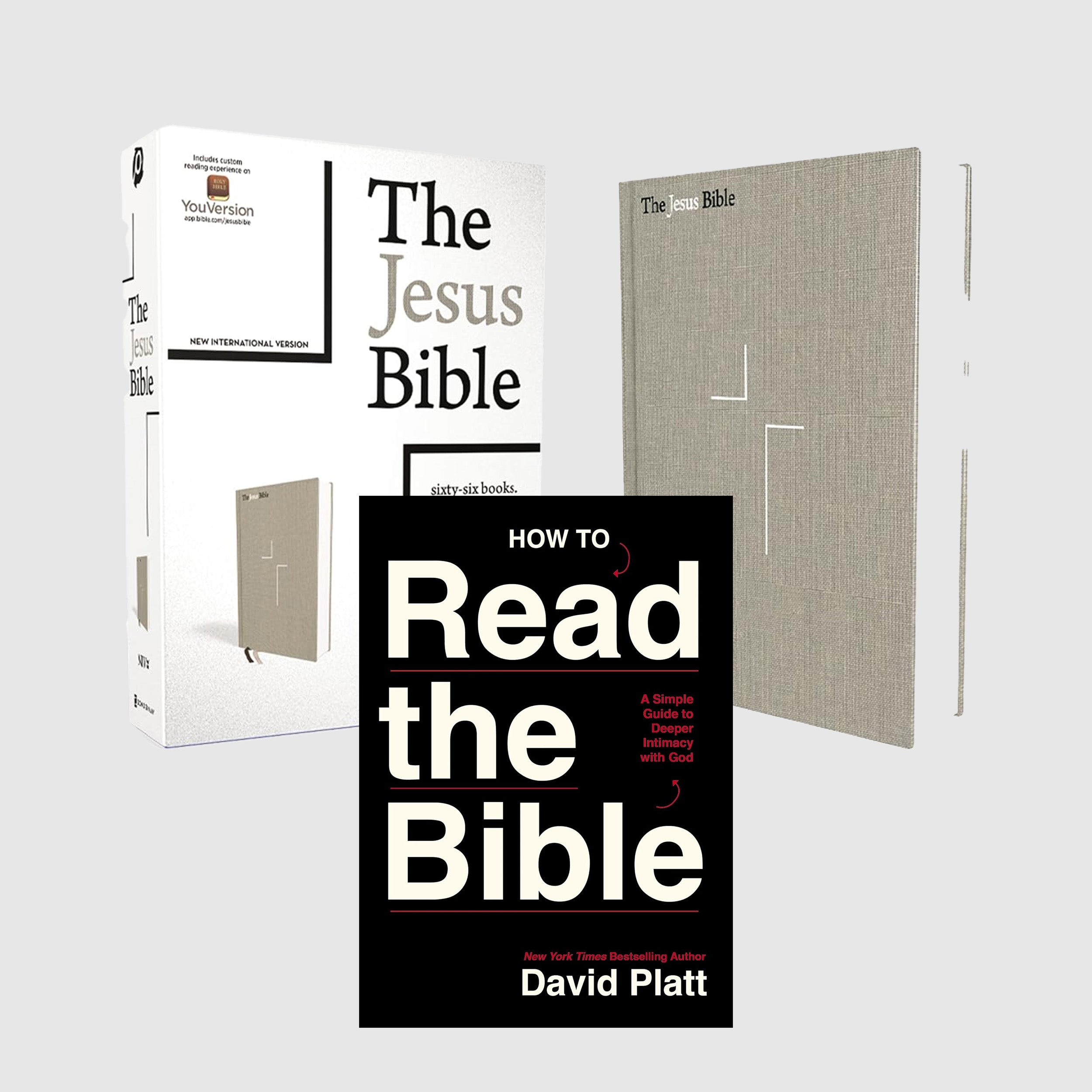How To Read the Bible + The Jesus Bible Bundle - passion resources