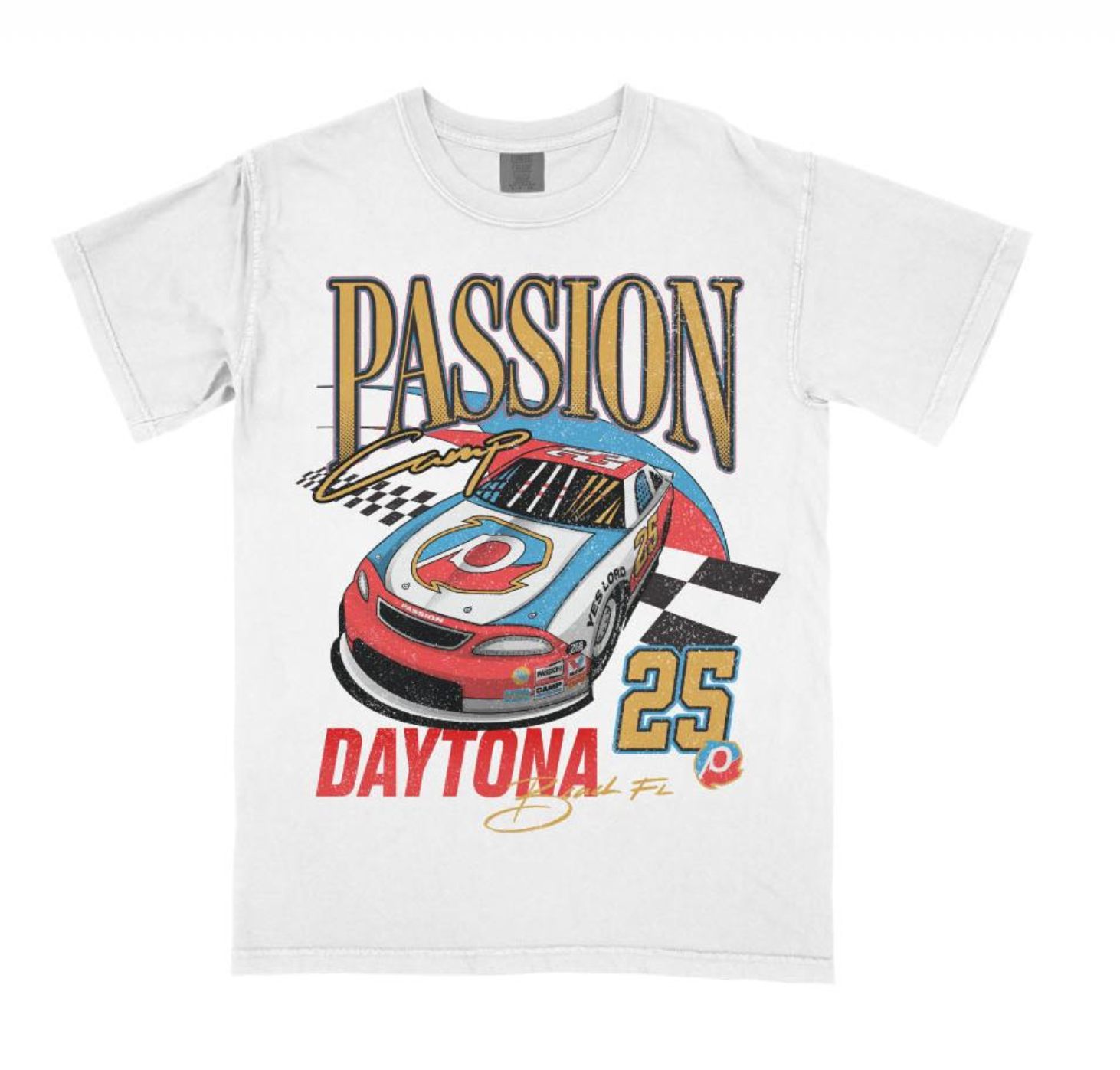 Passion Camp Nascar Tee - passion resources