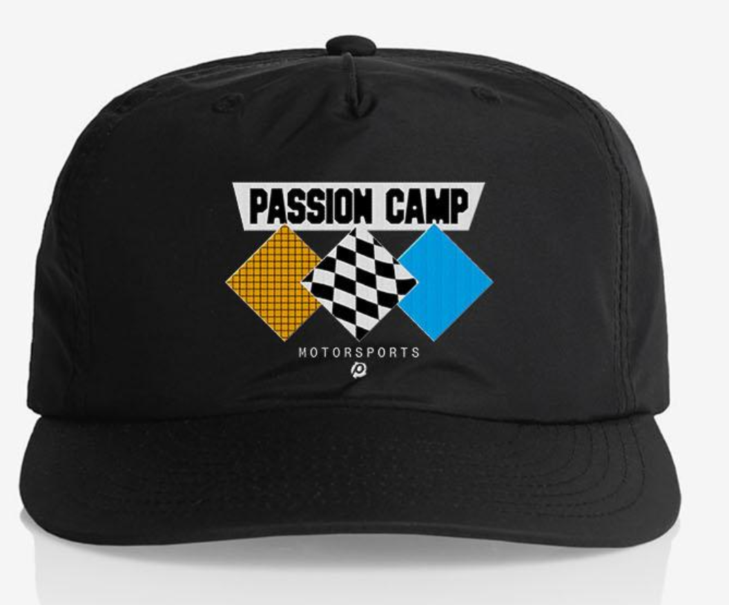 Passion Camp Motorsports Hat (Black) - passion resources