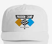 Passion Camp Motorsports Hat (White) - passion resources