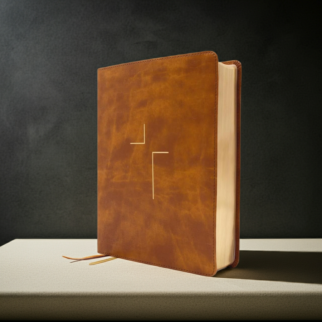 The Jesus Bible - ESV - Tan Leathersoft // Pre-Order