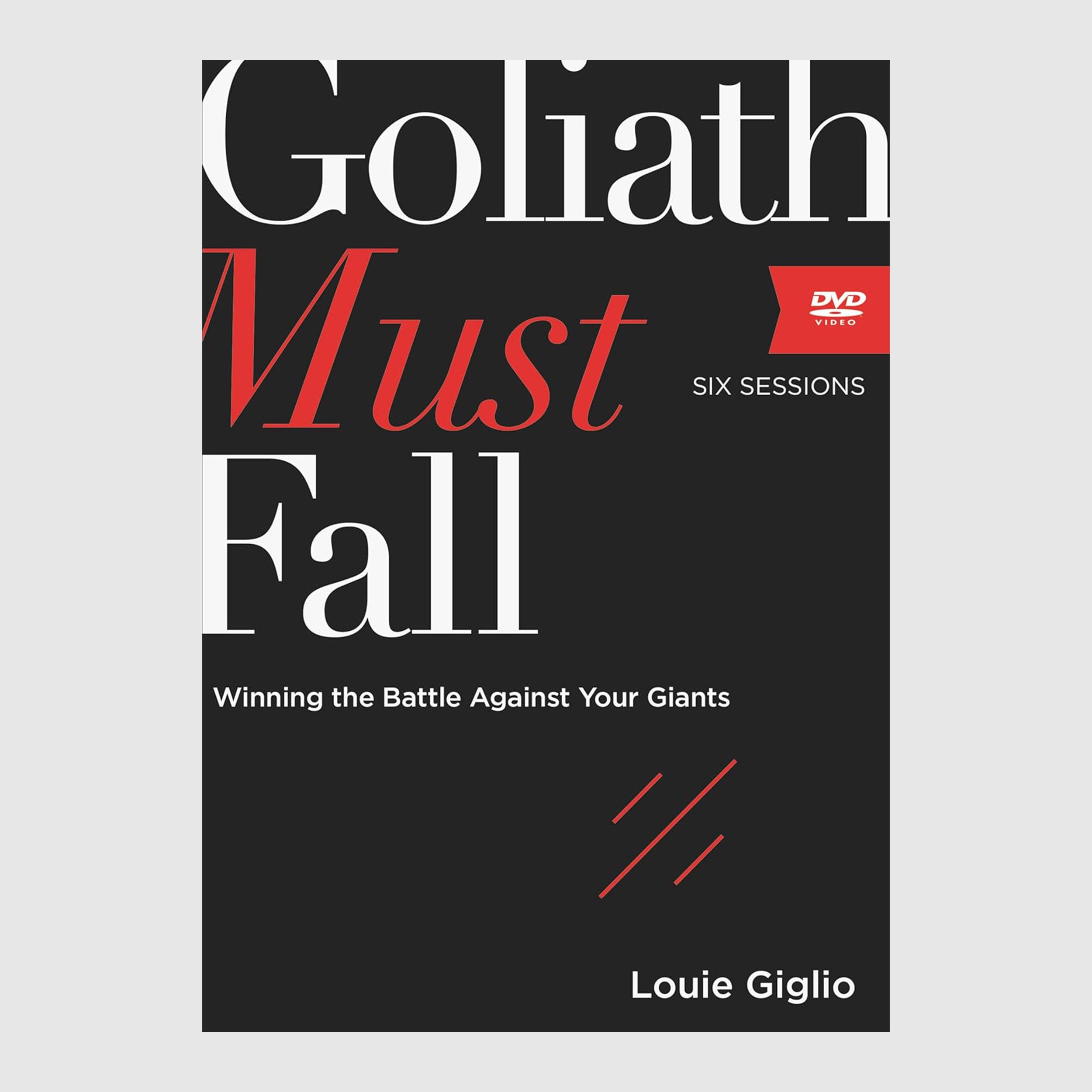 Goliath Must Fall Video Study (DVD) // Louie Giglio - passion resources