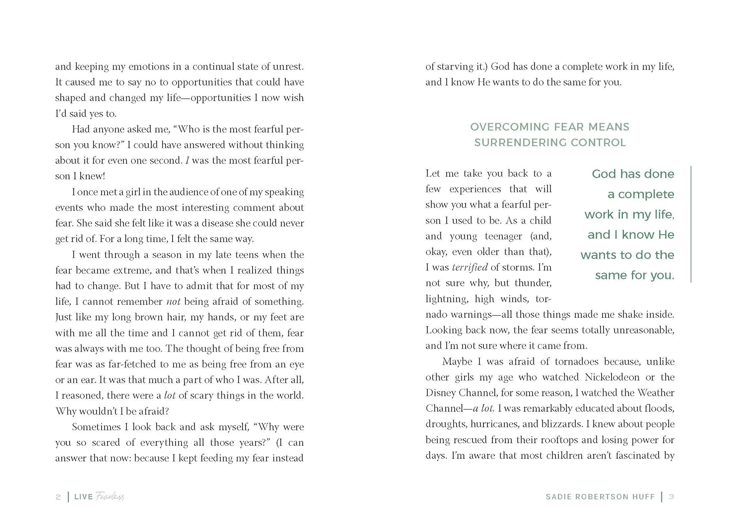 Live Fearless: A Call to Power, Passion, and Purpose // Sadie Robertson Huff // Pre-Order - passion resources