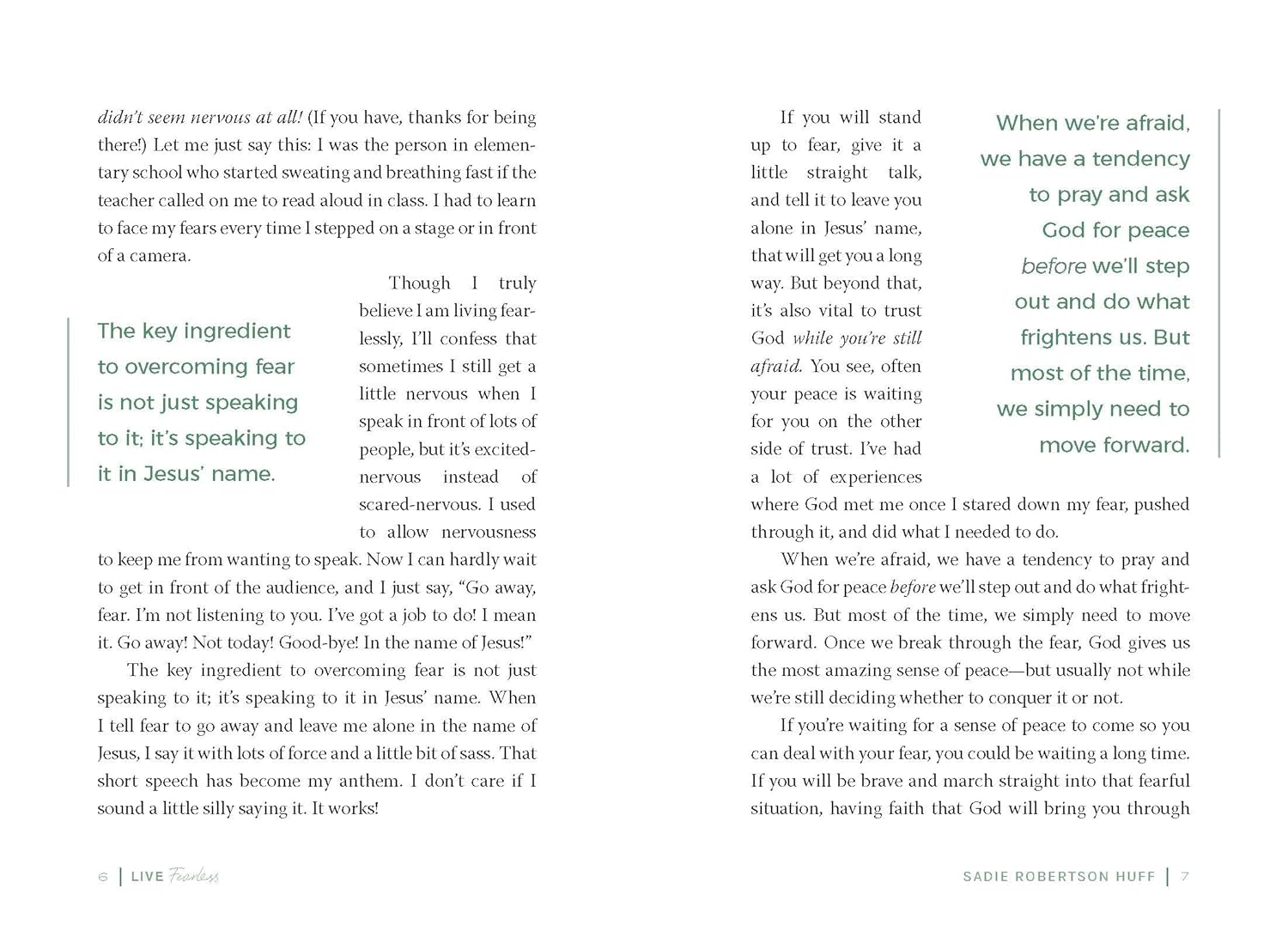 Live Fearless: A Call to Power, Passion, and Purpose // Sadie Robertson Huff // Pre-Order - passion resources