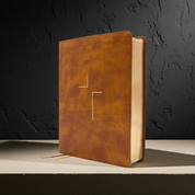 The Jesus Bible - ESV - Tan Leathersoft // Pre-Order