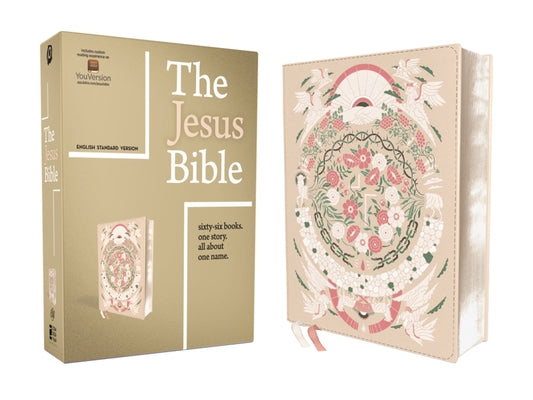 The Jesus Bible - ESV - Artist Edition Leather (Joshua Noom) Peach - passion resources