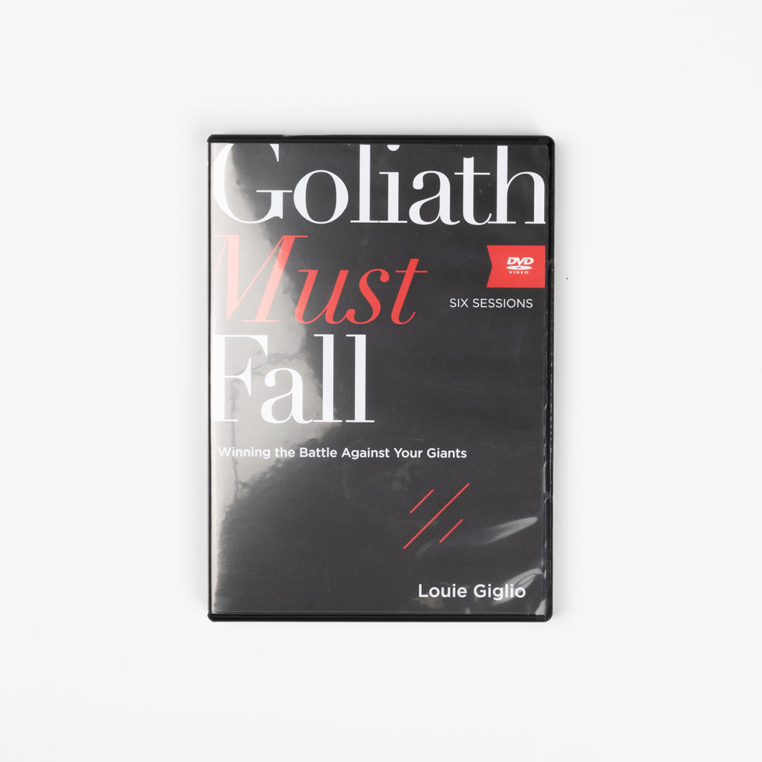 Goliath Must Fall Video Study (DVD) - Louie Giglio - passion resources