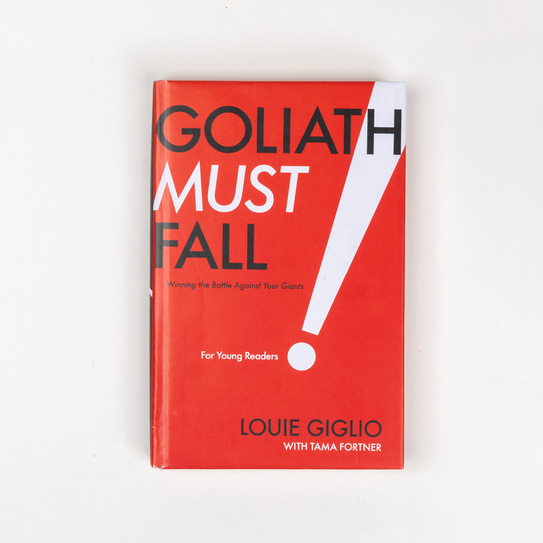 Goliath Must Fall For Young Readers - Louie Giglio - passion resources