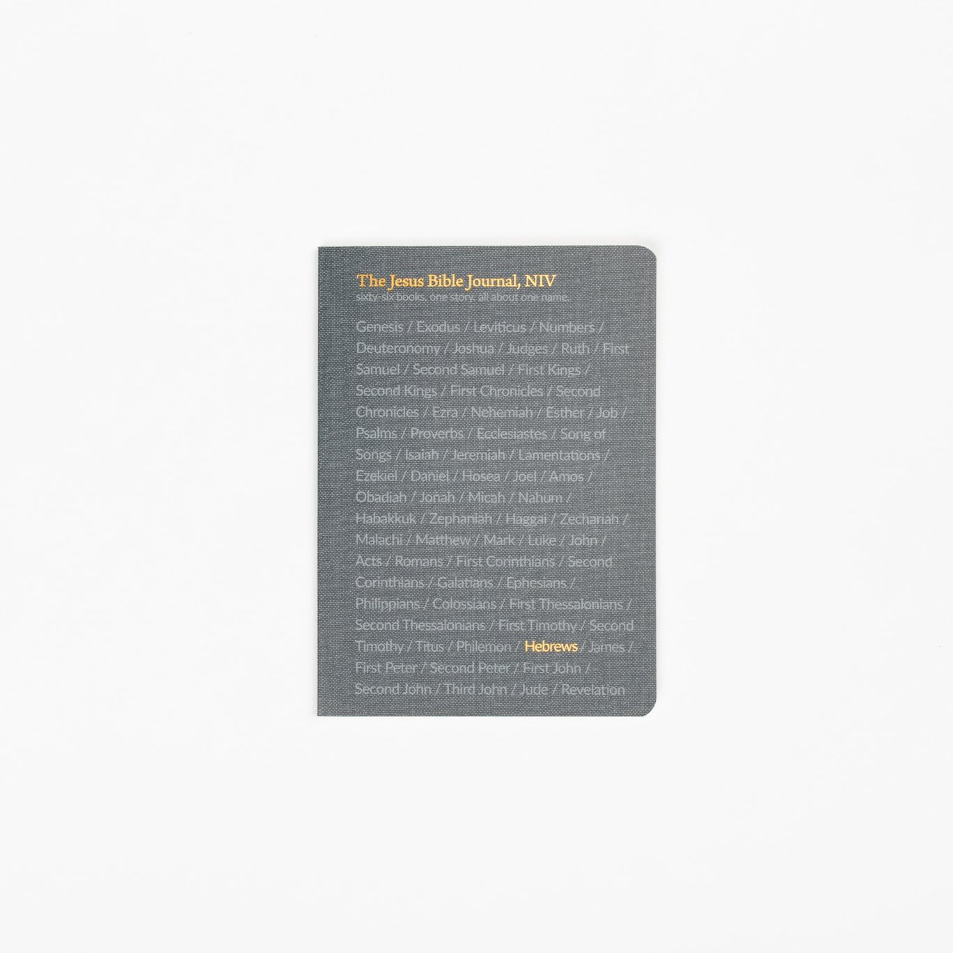 The Jesus Bible Journals - Hebrews - passion resources