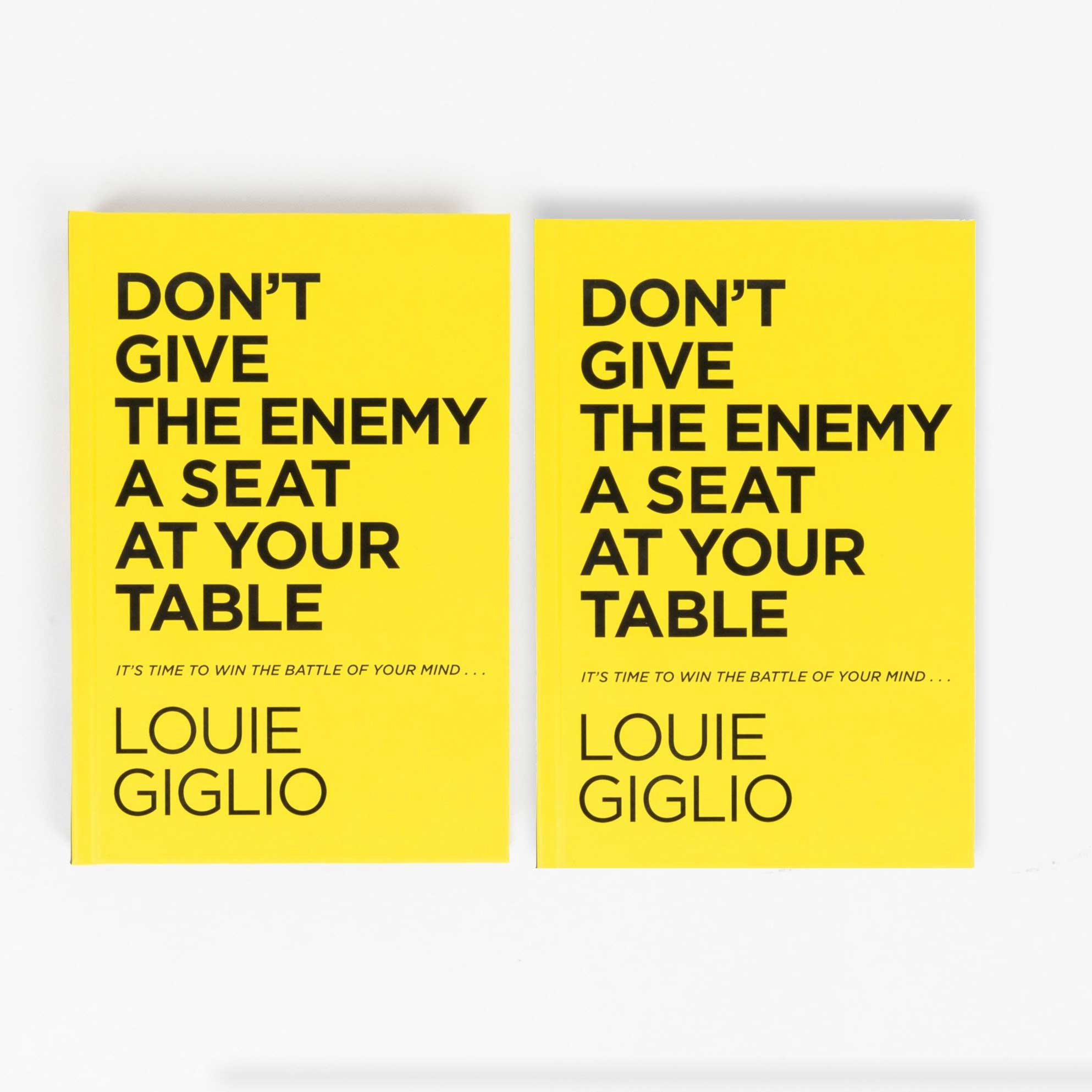 Don't Give the Enemy a Seat At Your Table 2-Pack - passion resources