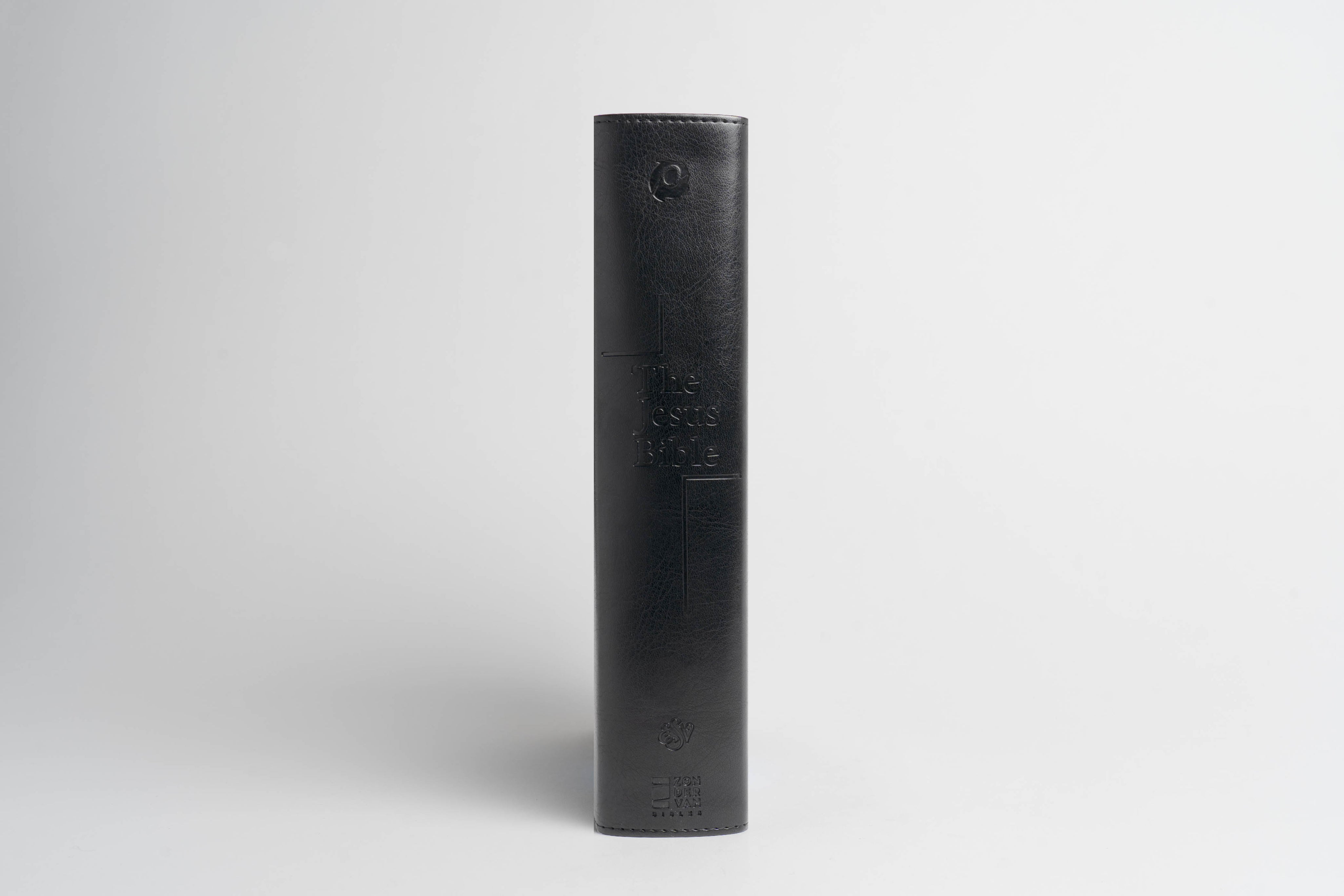 The Jesus Bible - ESV - Black Leather - passion resources